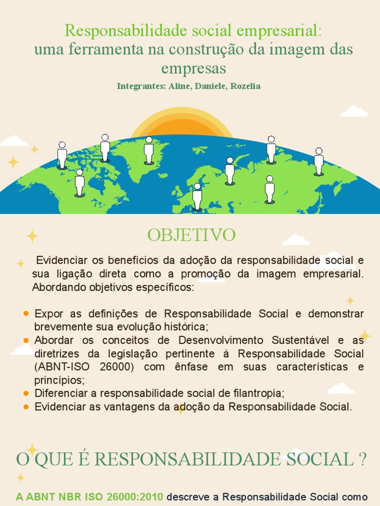 Responsabilidade Social | PDF | Sociologia | Sustentabilidade