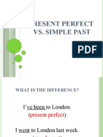 Present Perfect Vs Simple Past Teorie