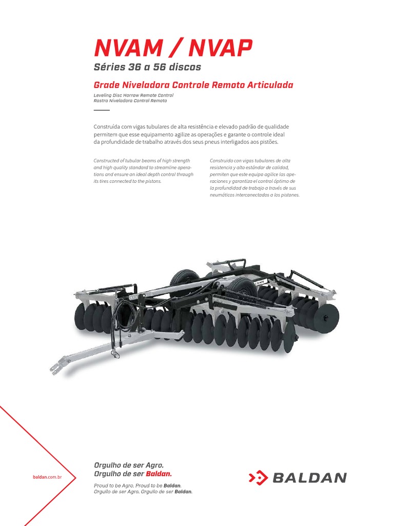 Baldan Folheto Nvam Nvap | PDF | Engenharia Mecânica