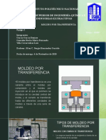 Moldeo por transferencia: proceso, tipos y aplicaciones