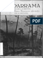AA VV (1930) Guadarrama Guia de La Sierra