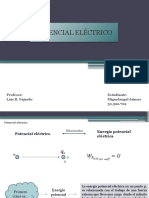 Potencial Eléctrico y Condensarores