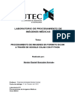 Laboratorio N°2 - Imágenes Biomédicas