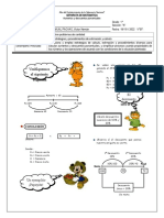 Ficha de Aumentos y Descuentos para Primero de Secundaria