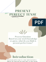 Present Perfect Tense