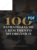 Ebook 100 Estratégias de Crescimento @viverdeinfoprodutos