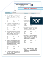 Problemas Sobre Regla de Tres Simple