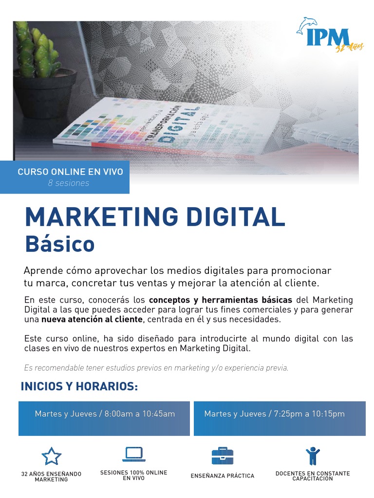 Curso Online Marketing Digital Básico | PDF | Marketing | Publicidad