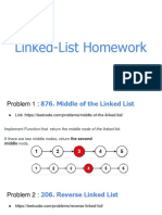 Linked-List Homework