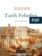Johann Gottfried Herder - Tarih Felsefesi