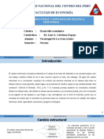 Cambio Estructural y Enfoques de Política Industrial