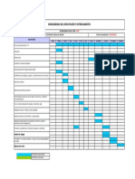 Cronograma de Capacitación y Entrenamiento