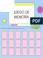 Juego de Memoria 10-1 Alesarisa Motos