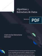 Algoritmo y Estructura de Datos