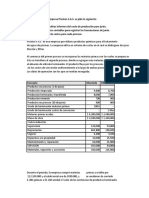 Actividad de Apoyo N 4 Costos Por Procesos