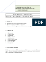 Carga eléctrica y clasificación de materiales