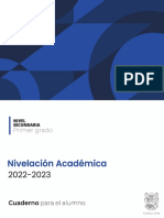 Alumno Secundaria Primer Grado 2022