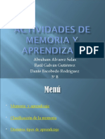 Actividades de Aprendizaje