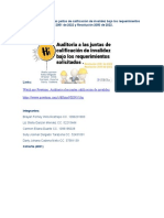 Auditoria A Las Juntas de Calificación de Invalidez Bajo Los Requerimientos Solicitados Resolución 2051 de 2022 y Resolución 2050 de 2022