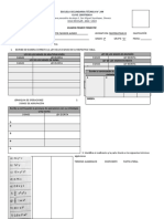 MATEMATICAS III Secundaria 1er Trimestre