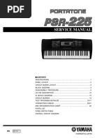 Manual Yamaha PSR E333 | PDF | Solder | Computer Keyboard