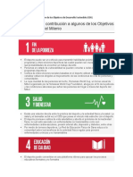 El Deporte en La Consecución de Los Objetivos de Desarrollo Sostenible