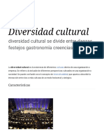 Diversidad Cultural - Wikipedia, La Enciclopedia Libre
