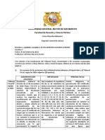 Segundo Control de Lectura-Derecho Aduanero