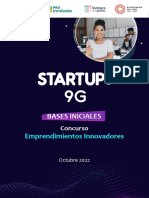 Startup Perú 9G Bases Iniciales Emprendimientos Innovadores 28OCT