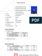 CV Kampus Mengajar