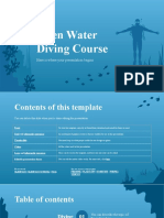 Open Water Diving Course by Slidesgo