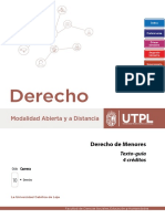 Derecho de Menores