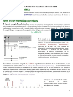 Espectroscopía de complejos metálicos