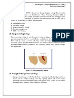 Dye Penetration Testing