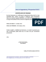 Certificado de Trabajo 02