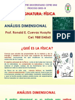 ANÁLISIS DIMENSIONAL Aula 5