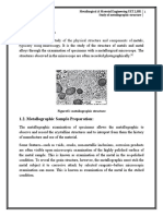 Study of Metallography Structure