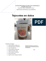 Tejocotes en Dulce