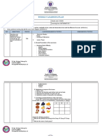 Weekly Learning Plan Portrait