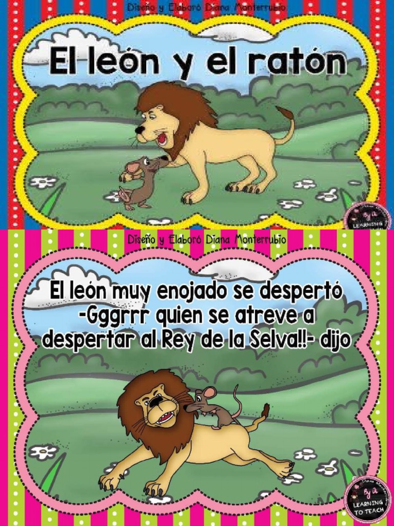 Presentación Leon y Raton | PDF