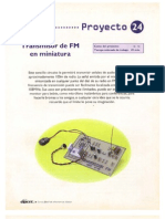 Transmisor de FM en Miniatura