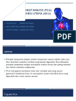 Principal Component Analysis (PCA) - Reduksi Variabel Penyakit Jantung Koroner