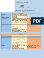 EDUCACIÓN FÍSICA EN CASA 3 Grado