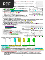 ANOVA Cheat Sheet | PDF | Analysis Of Variance | Errors And Residuals