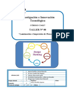 Tal08 - Laminación e Impresión de Piezas 3D