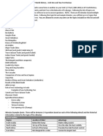 Unit 1-2 Test Topic List and Study Guide