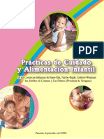 Prácticas de alimentación infantil en comarcas indígenas y distritos rurales de Panamá
