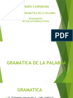 La Gramatica de La Palabra