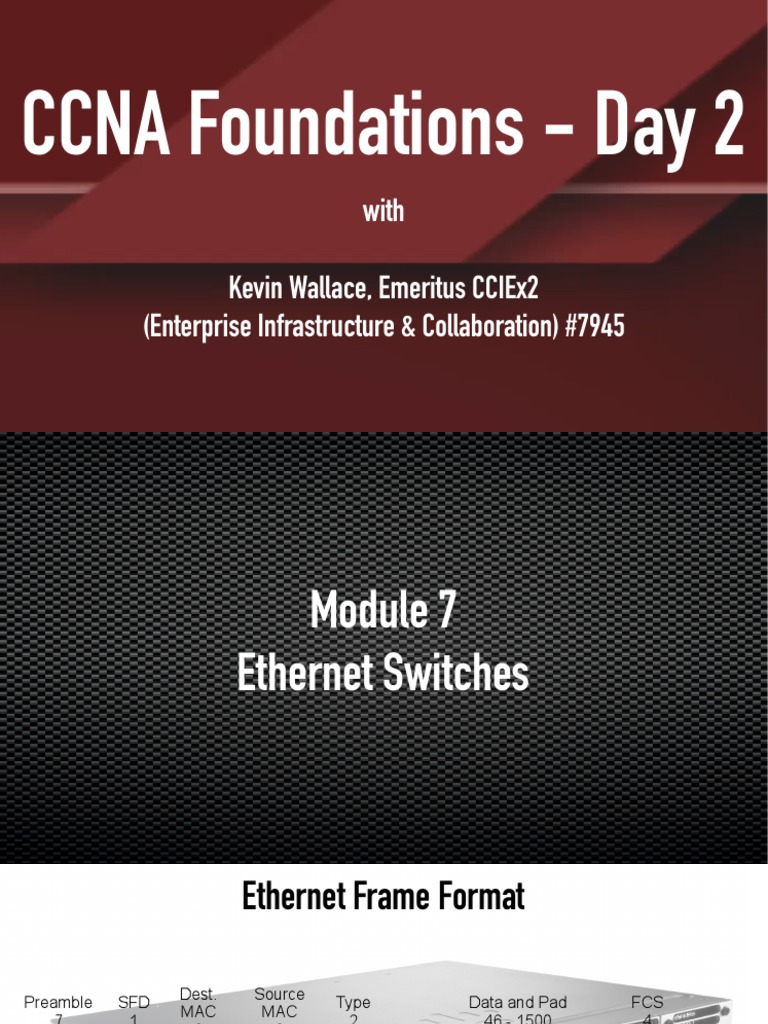 CCNA Foundations Day 2 Slides PDF I Pv6 Ip Address