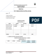 PRACTICA Aumento y ReducciÃ N de Capital AV 2